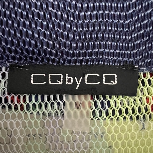 Colorful Geometric Patterned Wrap Dress - Picture 6 of 6